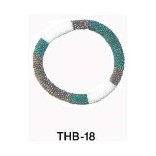 Thick Glass Bead Bracelets THB-18